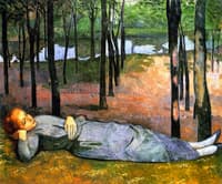 Madeleine dans le Bois d'Amour