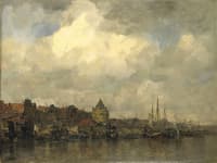 The Schreierstoren at the Buitenkant in Amsterdam