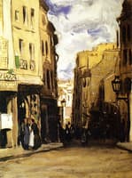 Montparnasse Landscape (Hilltop Street)