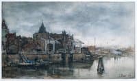 De Buitenkant met de Schreierstoren te Amsterdam