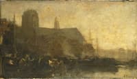 Ships in the Port of Dordrecht