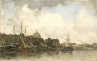 Cityscape with Domed Church