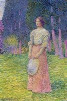 Woman in a Garden