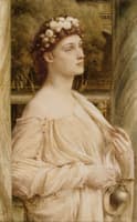 A Vestal Portrait Of Miss Violet Lindsay