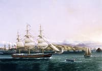 The "Edward O'Brien" entering Port