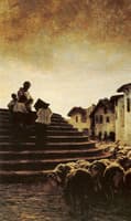 La benedizione delle pecore