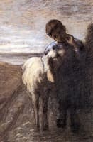 Pastorello con agnellino
