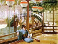 A Japanese Bridge (Kameido Shrine)
