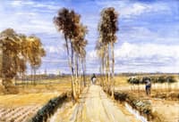 The Poplar Avenue, after Hobbema