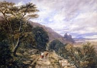 A Country Track Leading to Harlech Castle