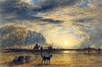 Beach Scene - Sunrise