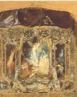 Sketch for a Theater Curtain in Reichenberg