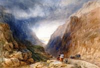Pass of Llanberis, Caernarvonshire, Wales