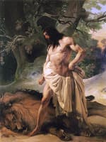 Samson and the Lion