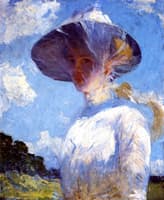 Study for Young Girl with a Veil
