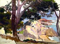 Landscape of the Cove at Santa Cristina, Lloret del Mar