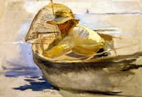 The Return from Fishing (study)