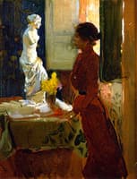 Clotilde Contemplating the Venus de Milo
