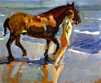 The Horse Bath (study)