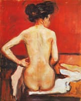 Seated Nude with Her Back Turned