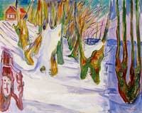 Rugged Trees in Snow