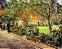 Hospital Garden in Edam