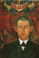 Self-Portrait Beneath the Mask of a Woman