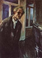 Self-portrait. The night wanderer