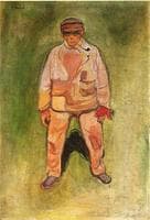 Fisherman on a Green Meadow