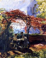 Grape Arbor at Neukastel