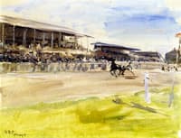 Harness Racetrack in Ruhleben