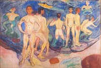 Bathing Young Men