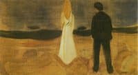 Two Human Beings, The Lonely Ones (The Reinhardt Frieze)