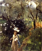 Children Picking Flowers