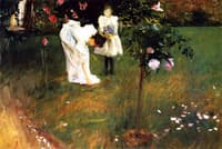 Garden Study with Lucia and Kate Millet