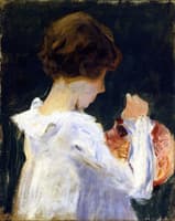Carnation, Lily, Lily, Rose (study)