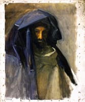 Man in a Blue Mantle