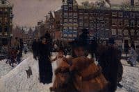 The Singelbrug near the Paleisstraat in Amsterdam