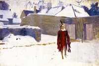 Manikin in the Snow