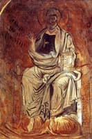 A Saint Holding a Book