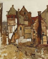 Demolition in the Oudezijds Achterburgwal