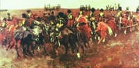 Riders on the heath near Schaarsbergen