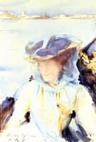 Mrs. Charles Hunter in a Gondola