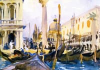 The Piazzetta with Gondolas