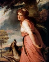 Emma as a bacchante