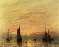 Summer Sunset, Scheveningen