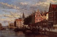 A Canal in Amsterdam
