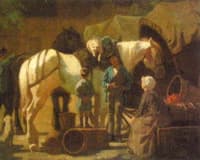 At the Market Place, Paris