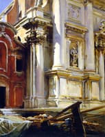 Corner of the Church of San Stae, Venice