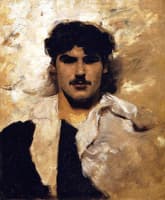 Head of a Male Model